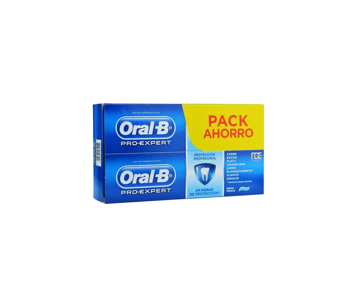 ORAL-B PRO EXPERT PACK 2 ENVASES 100 ML