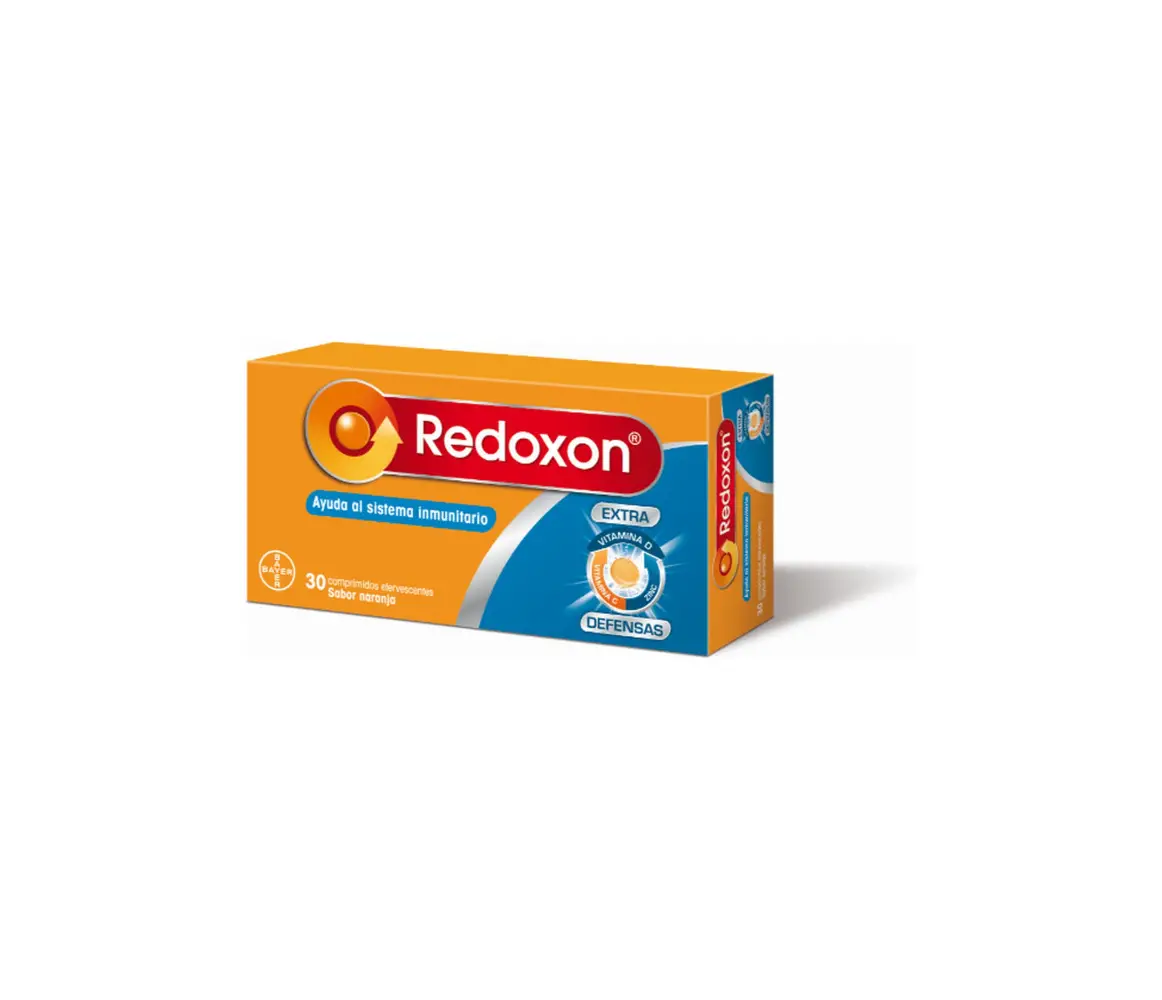 REDOXON EXTRA DEFENSAS VITAMINA C  ZINC  NARANJA 30 COMP EF