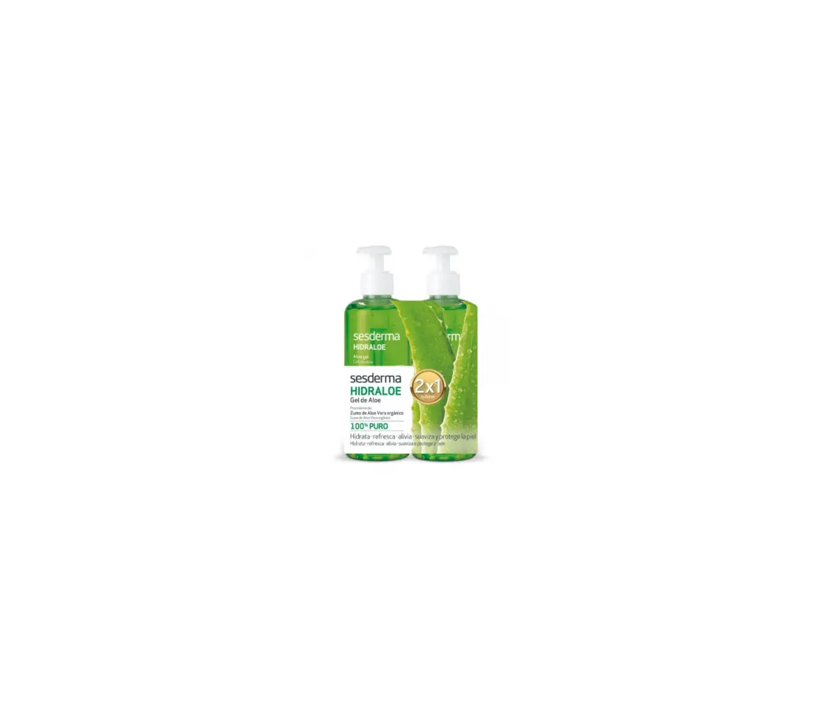 SESDERMA HIDRALOE 2 x1 GEL DE ALOE 250 ML