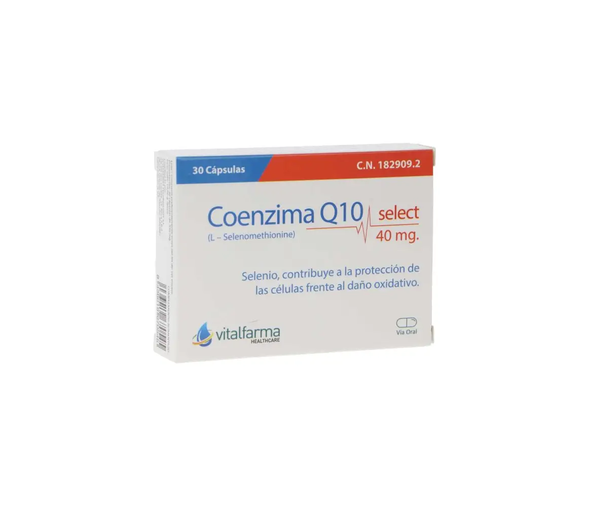 COENZIMA Q10 SELECT40 mg 30 CAPSULAS