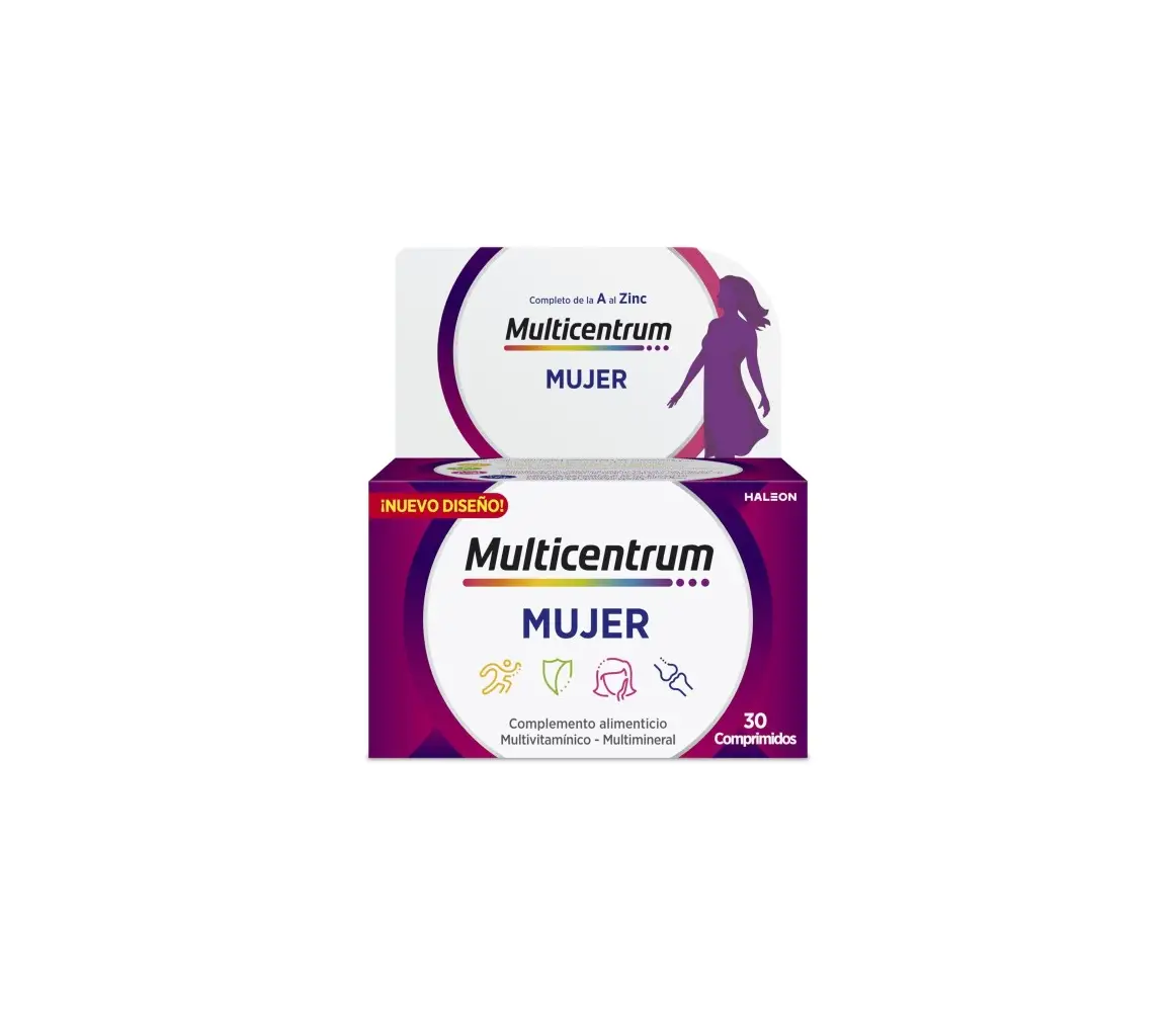 MULTICENTRUM MUJER30 COMPRIMIDOS 20% PROMOCION