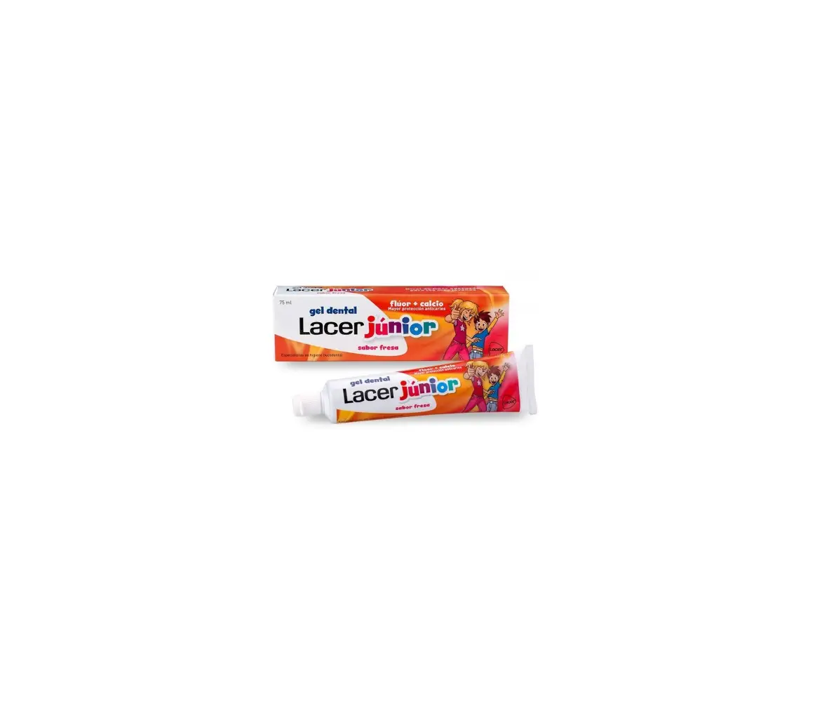 LACER JUNIOR GEL FRESA 75 ML