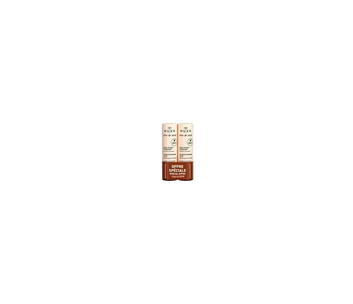 NUXE PACK REVE DE MIEL LIPSTICK 2ª UD AL 50%