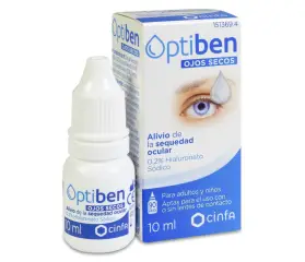 OPTIBEN GOTAS SEQUEDAD OCULAR 10 ML