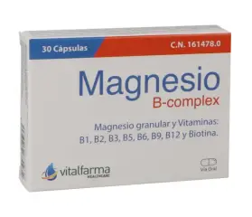 MAGNESIO B COMPLEX 30 CAPSULAS