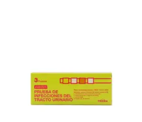 TEST DE INFECCIONES URINARIAS 3 TIRAS