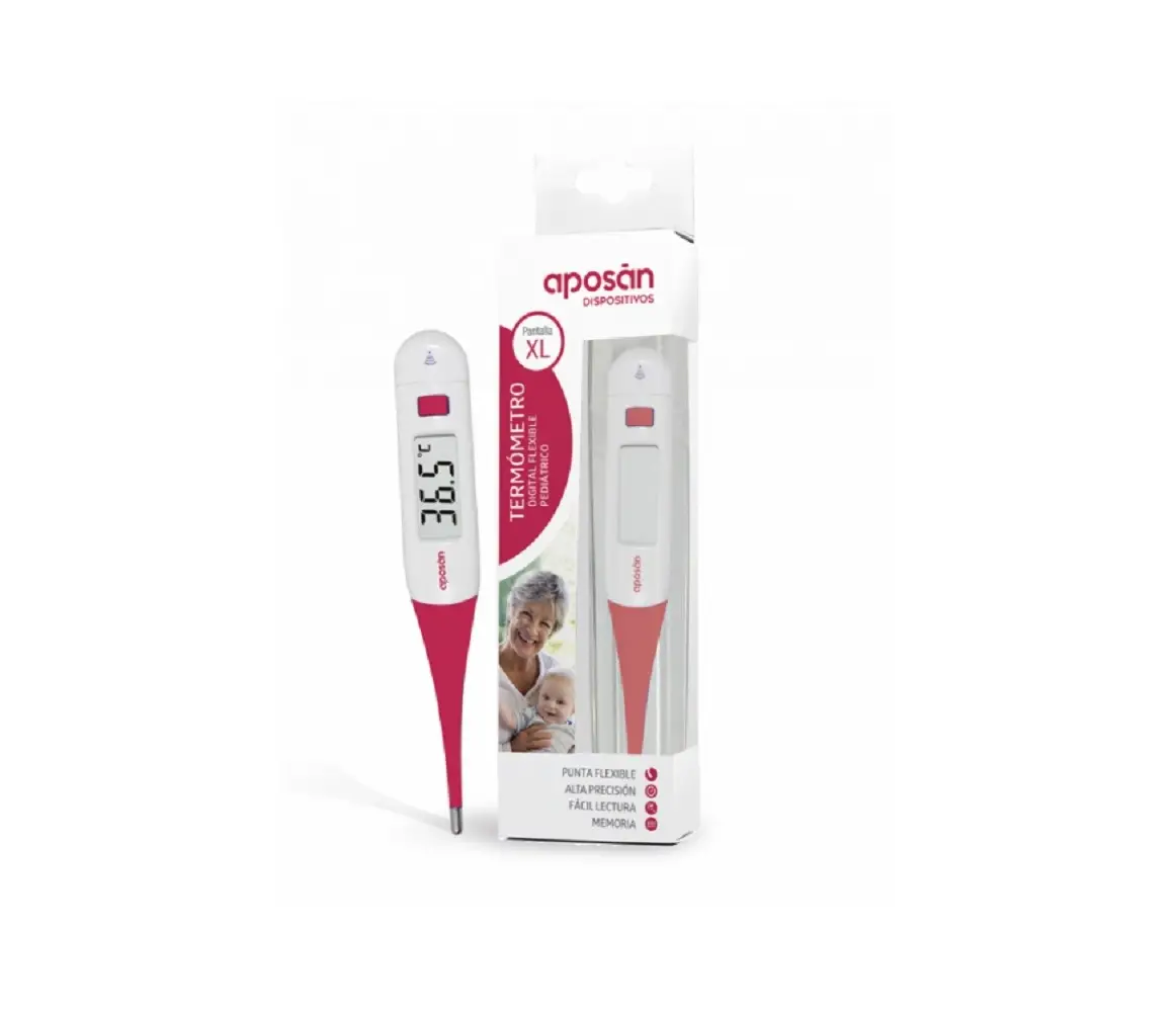TERMOMETRO DIGITAL APOSÁN FLEXIBLE PEDIÁTRICO