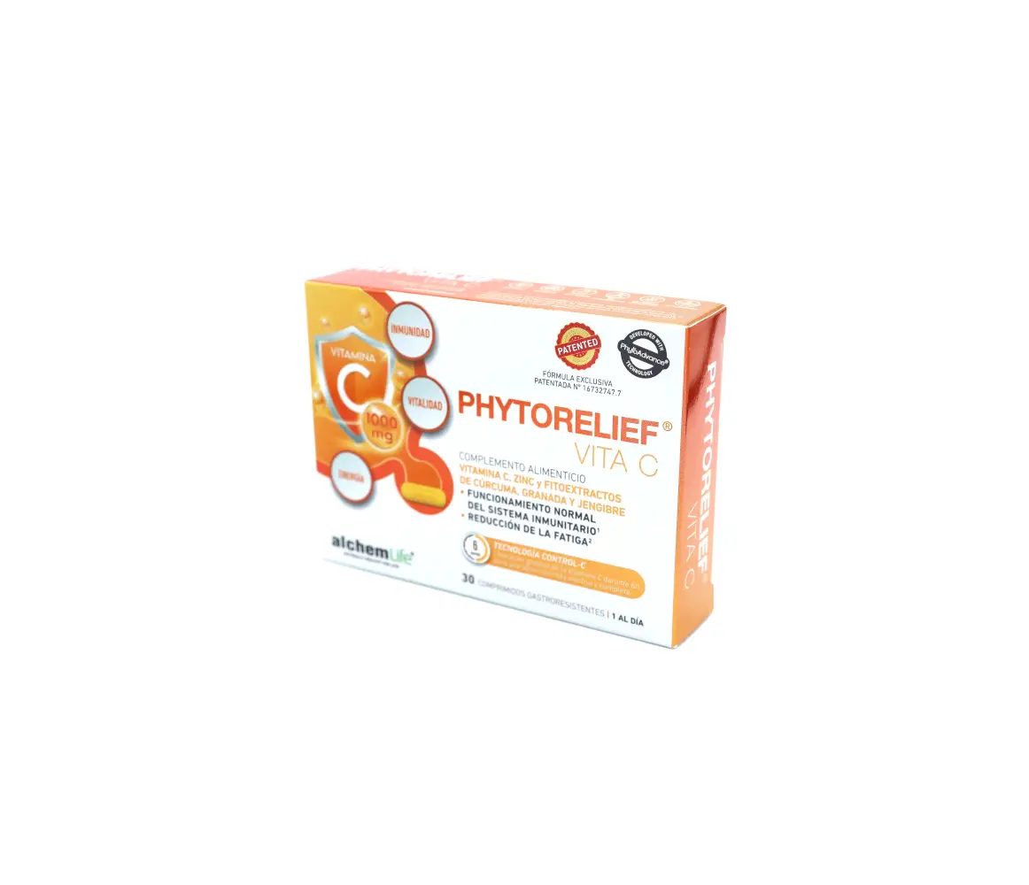 PHYTORELIEF VITA C 30 COMPRIMIDOS GASTRORESISTENTES