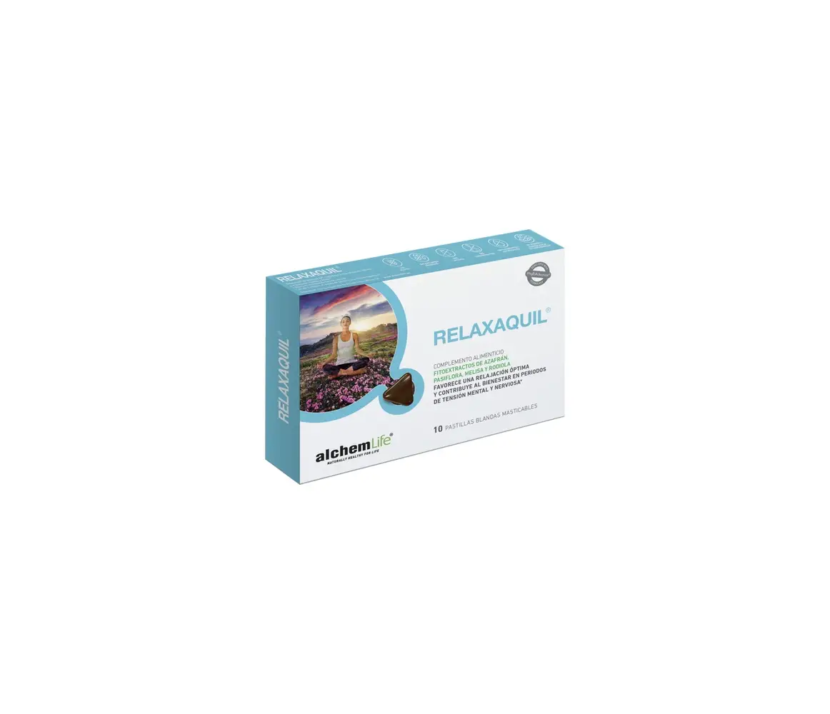 RELAXAQUIL 10 PASTILLAS MASTICABLES