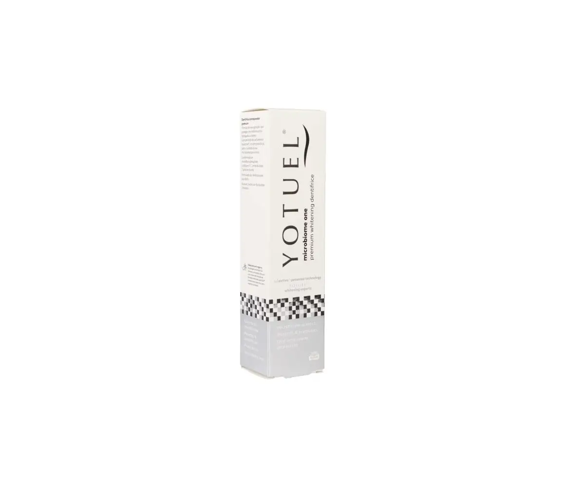 YOTUEL DENTRIFICO BLANQUEADOR MICROBIOMA ONE WHITE PREMIUM1 TUBO 100 g