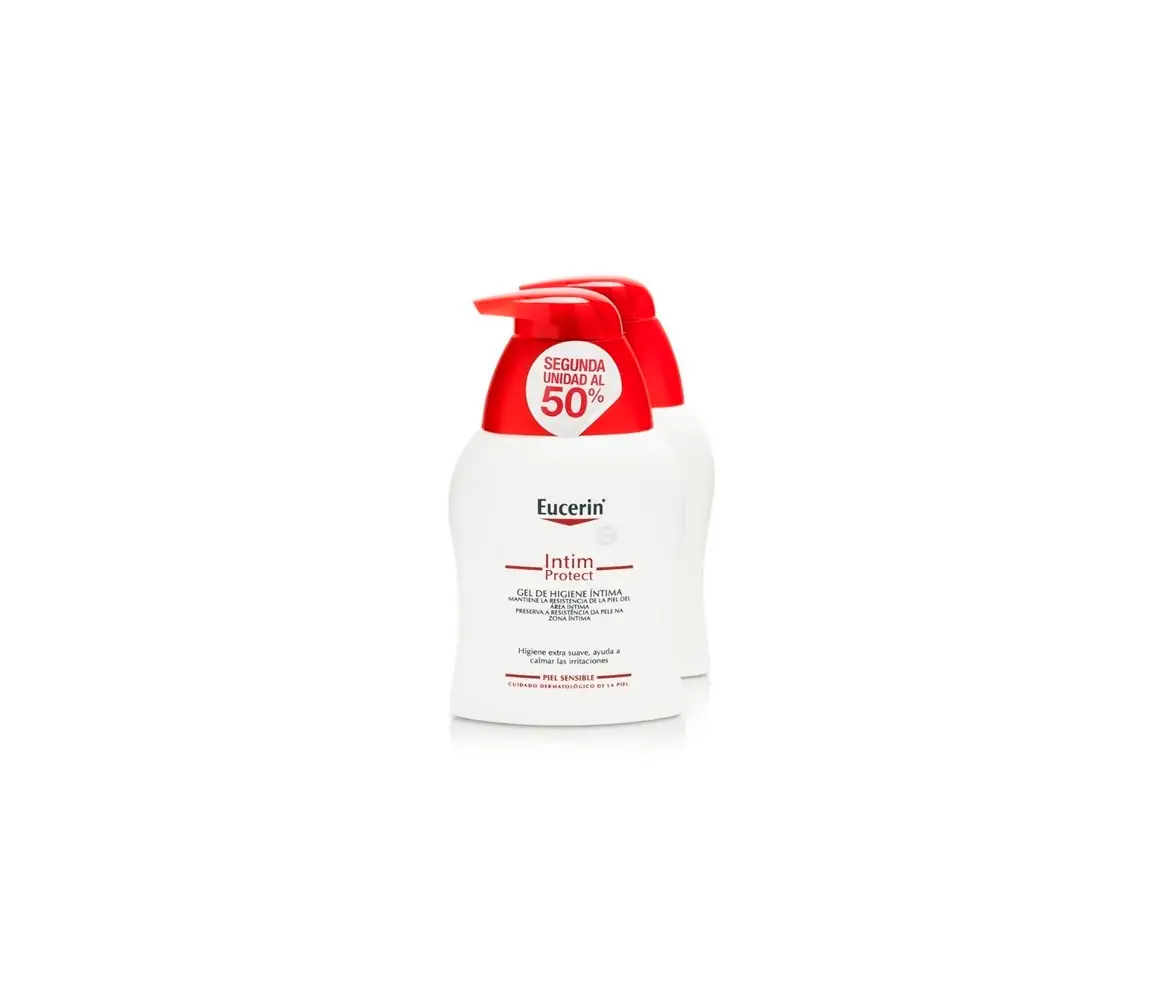 EUCERIN HIGIENE INTIMA PACK 50% 2 UNI