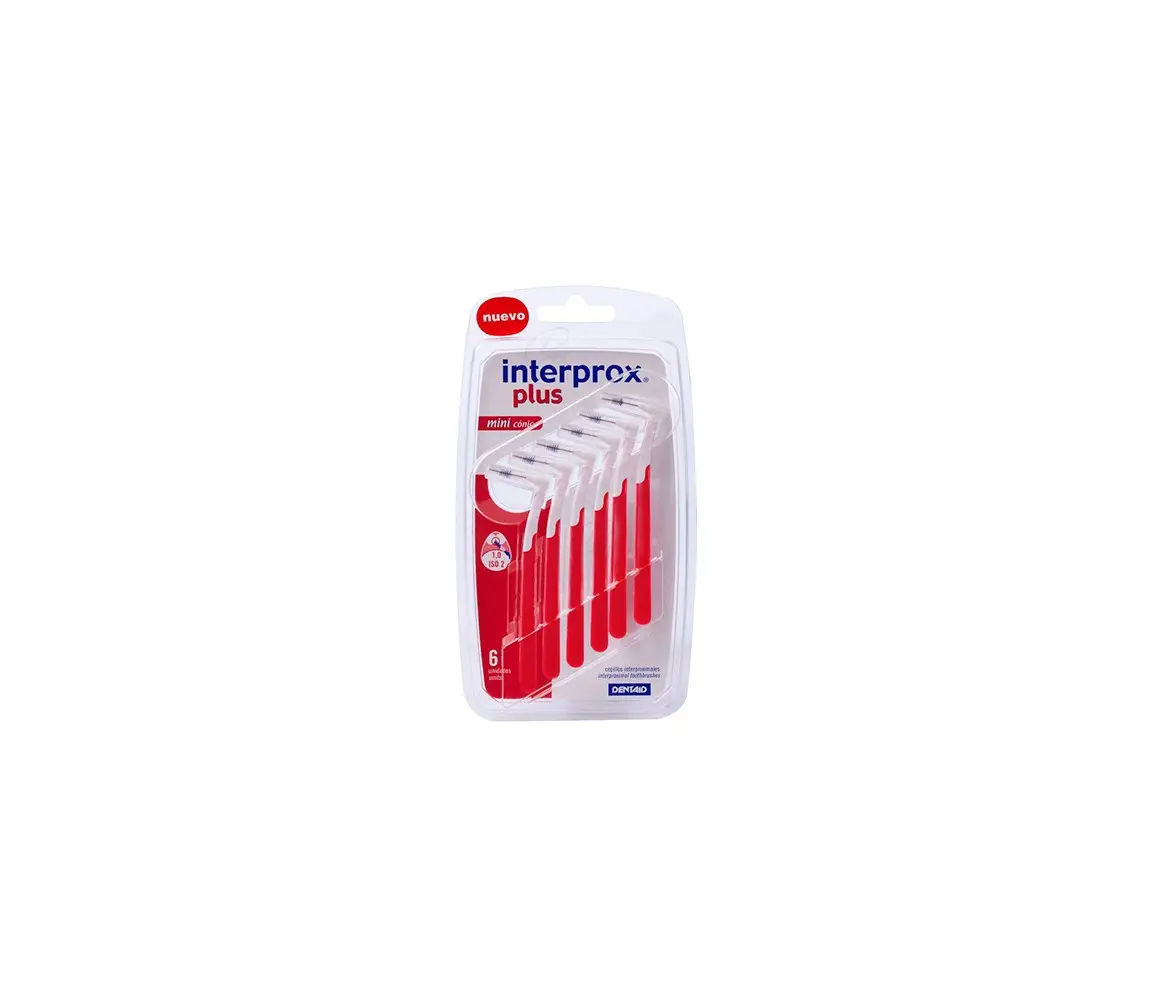 CEPILLO INTERPROX PLUS MINI CONICO 6 UN