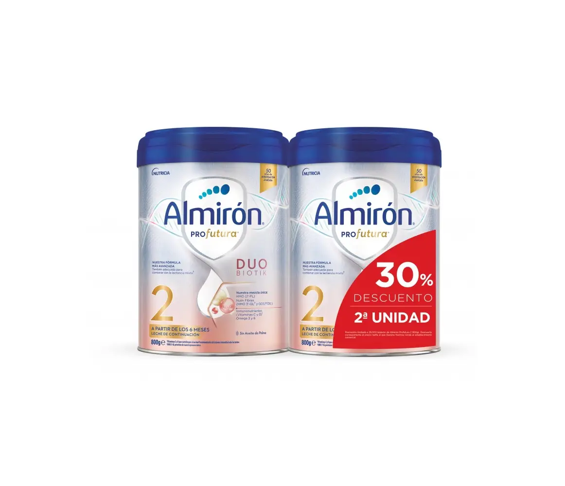 ALMIRON PROFUTURA 2  2 X 800 g DUOBIOTIK PACK AHORRO