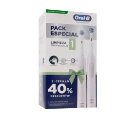 CEPILLO DENTAL ELECTRICO RECARGABLE ORAL-B PROFESSIONAL 1  DUPLO PACK AHORRO
