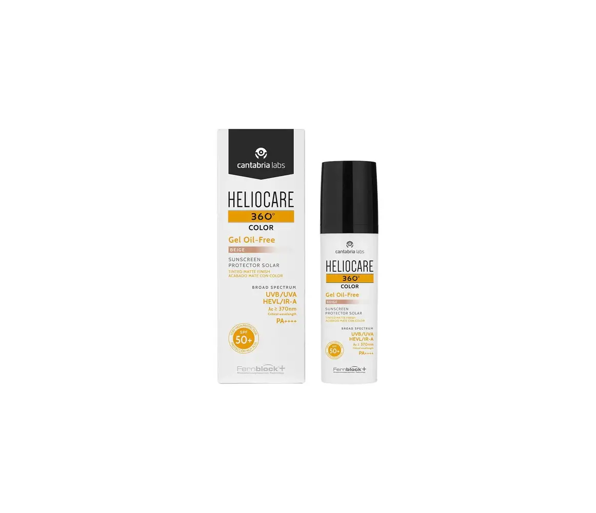 HELIOCARE 360 SPF 50  GEL OIL-FREE COLOR BEIGE 50 ML