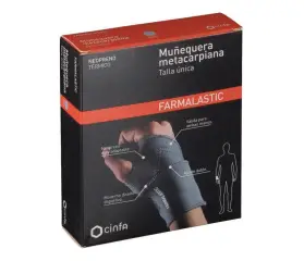 MUÑEQUERA METACARPIANA NEOPRENO FARMALASTIC TALLA UNICA