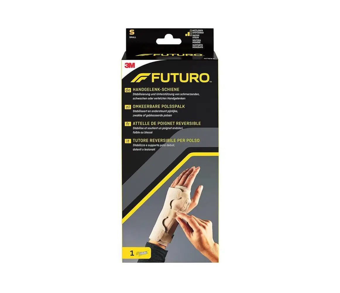 MUÑEQUERA FERULA FUTURO REVERSIBLE TALLA S