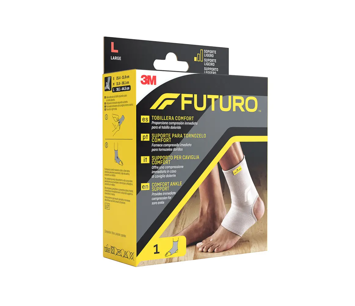 TOBILLERA3M FUTURO COMFORT LIFT1 UNIDAD TALLA GRANDE