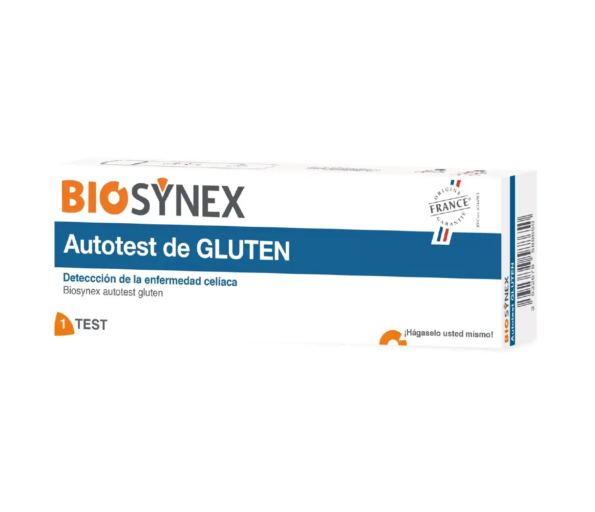AUTOTEST DE GLUTEN BIOSYNEX 1 UNIDAD