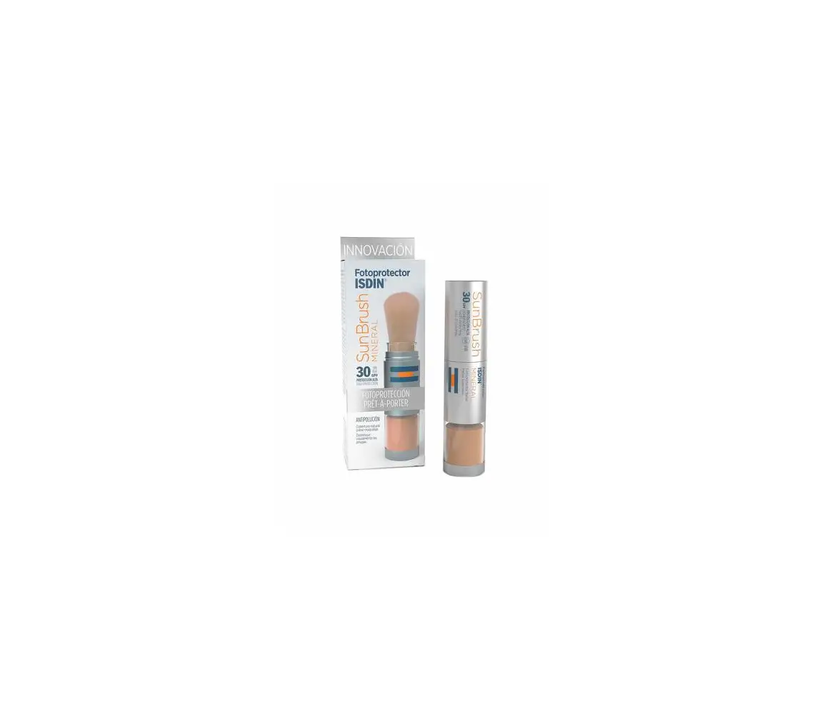 FOTOPROTECTOR ISDIN SUN BRUSH MINERAL SPF 30  BROCHA DOSIFICADORA 4 G