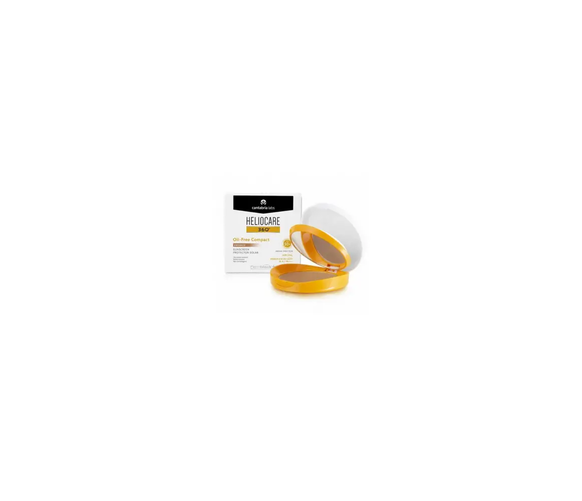 HELIOCARE 360 SPF 50 OIL-FREE COMPACT PROTECTOR SOLAR1 ENVASE 10 g COLOR BRONZE