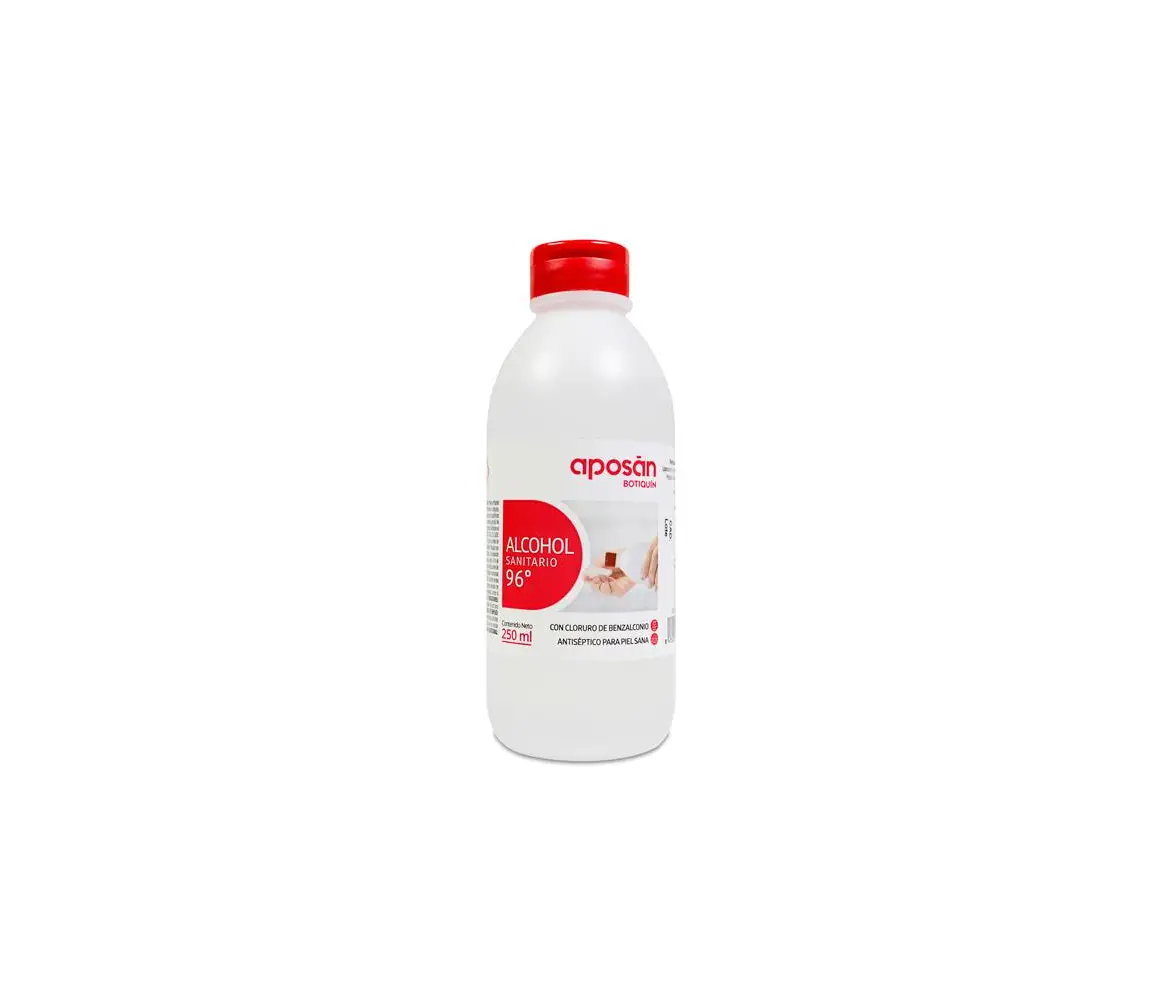 ALCOHOL 96 APOSAN  250 ML