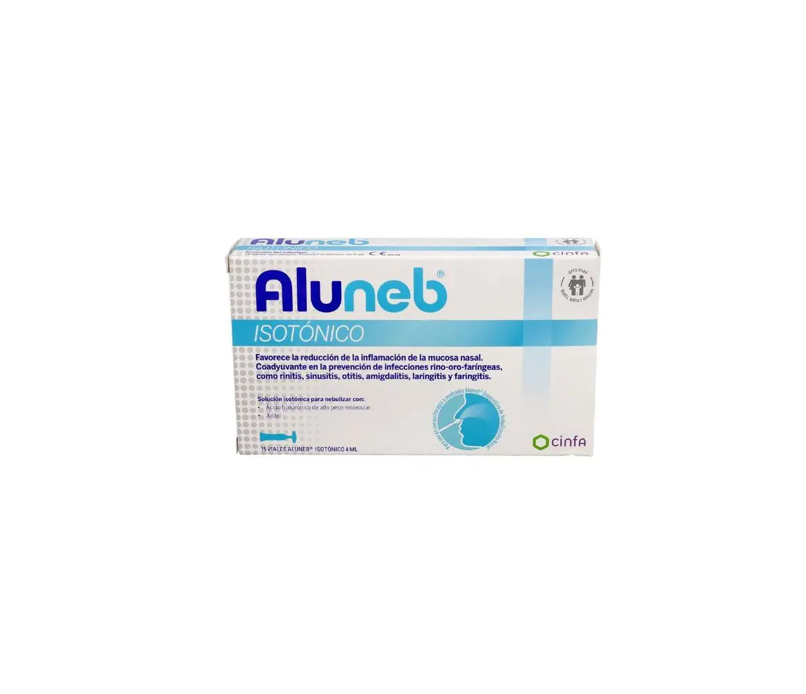 ALUNEB ISOTONICO15 VIALES 4 ml