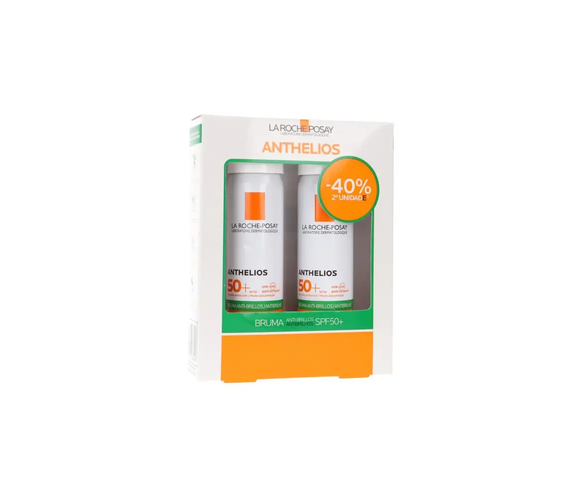 ANTHELIOS BRUMA FRESCA INVISIBLE SPF 50 AEROSOL  2x75 ML