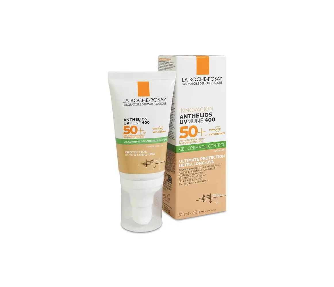 ANTHELIOS XL SPF 50 GEL CREMA TOQUE SECO  COLOR 50 ML