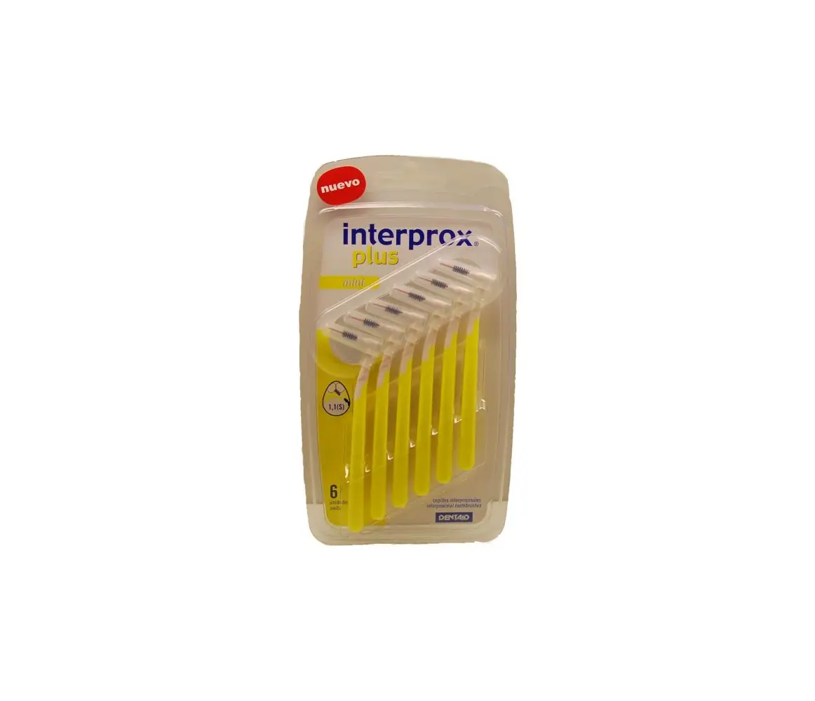 CEPILLO DENTAL INTERPROXIMAL  MINI PLUS 6 U