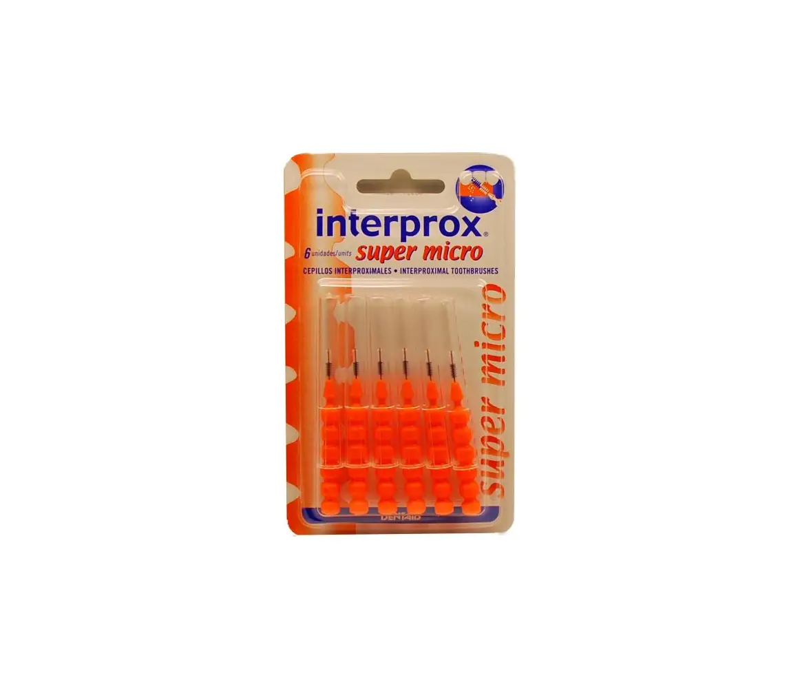 CEPILLO DENTAL INTERPROXIMAL  SUPER MICRO 6 U