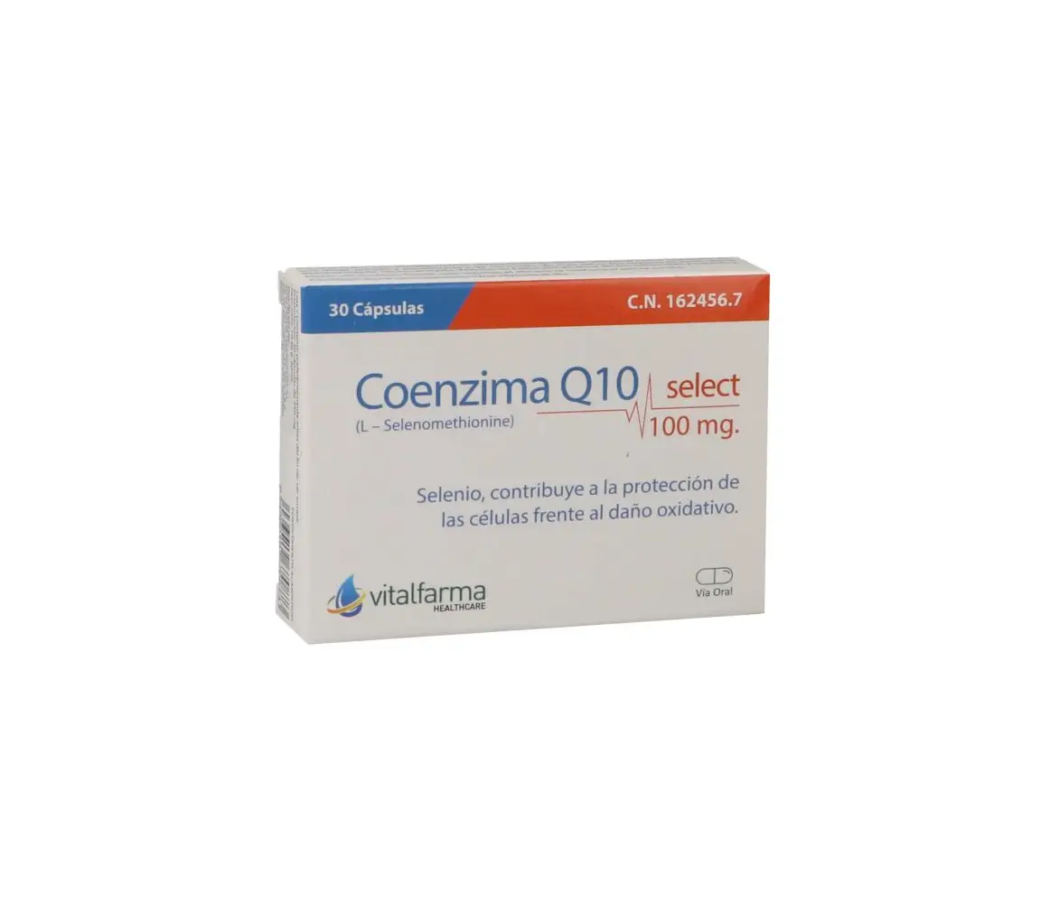 COENZIMA Q10 SELECT 100 mg 30 CAPSULAS