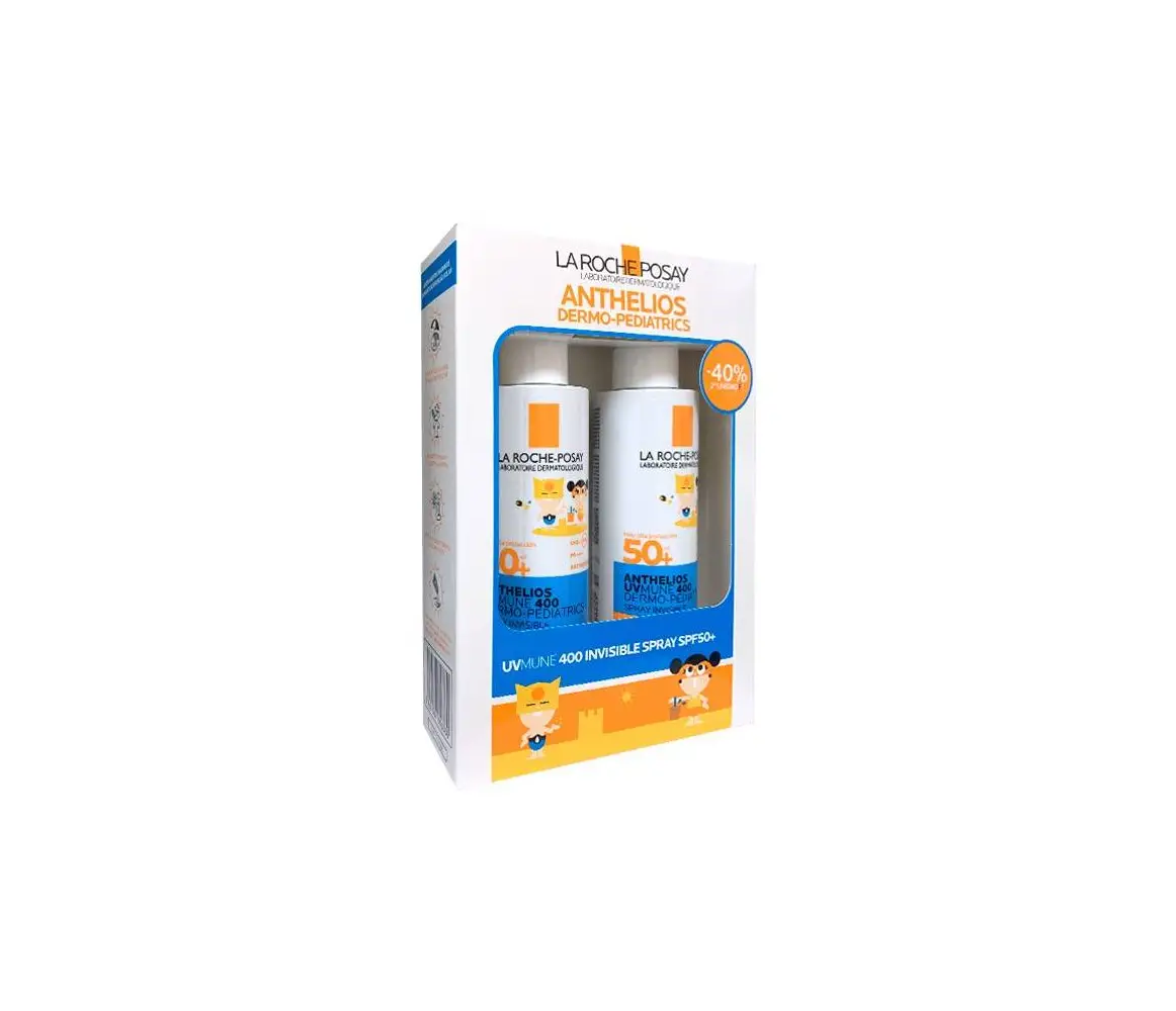 ANTHELIOS PACK SPF 50 DERMOPEDIATRICS SPRAY  2X200 ML