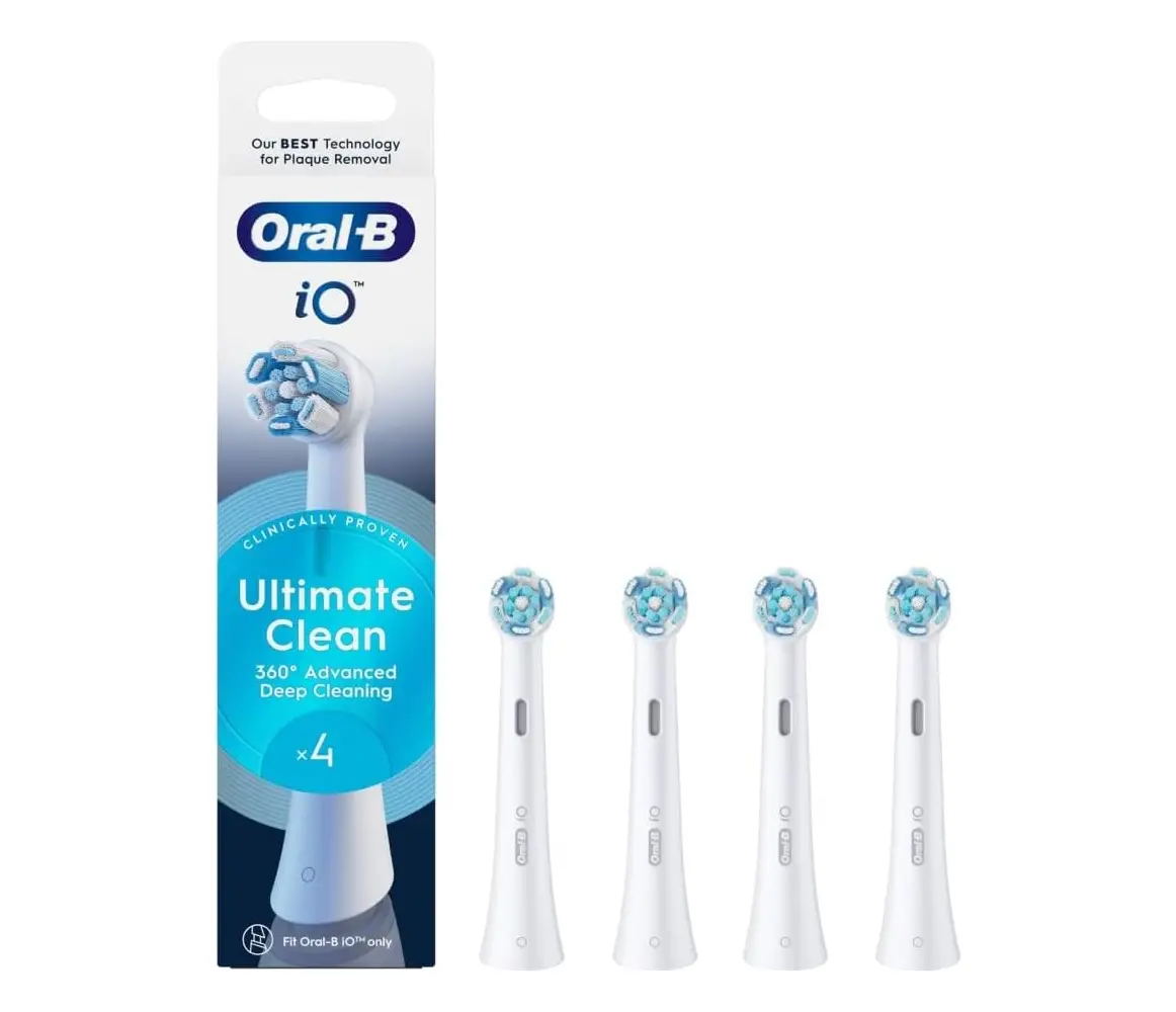 CEPILLO DENTAL ELECTRICO RECAMBIOORAL-B REC IO ULTIMATE CLEAN4 CABEZALES