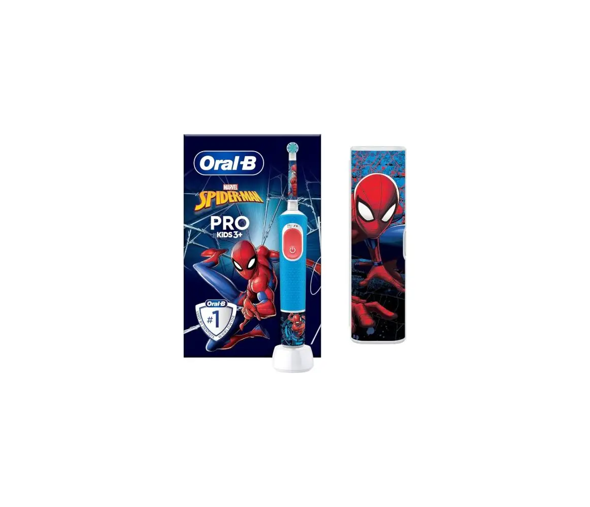 ORAL-B CEPILLO ELECTRICO INFANTIL KIDS 3 SPIDERMAN