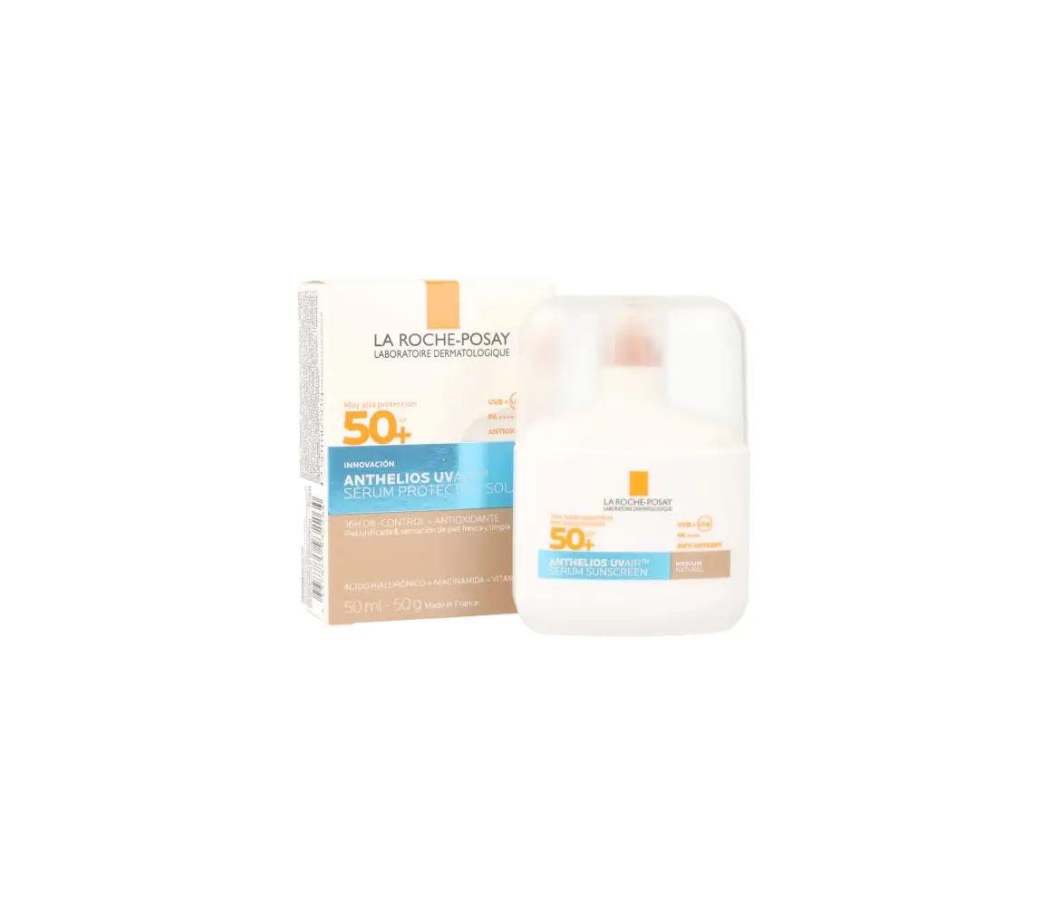 ANTHELIOS UVAIR SPF 50LA ROCHE POSAY1 ENVASE 50 ml COLOR MEDIUM