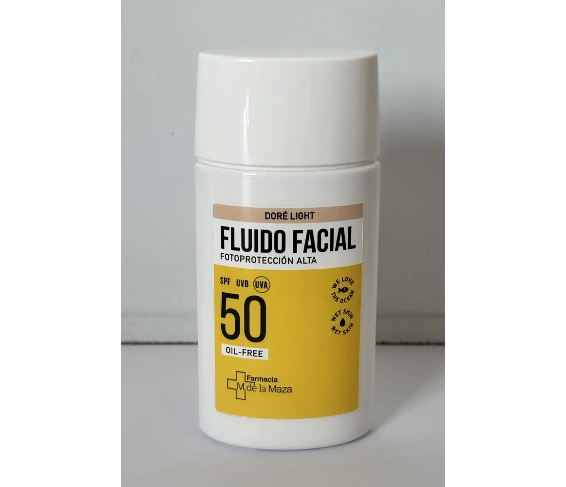 MM FLUIDO SOLAR FACIAL COLOR DORE LIGHT SPF50 50ml