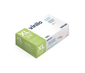 GUANTE DE VINILO TRANSPARENTE SANTEX GD10 TALLA...
