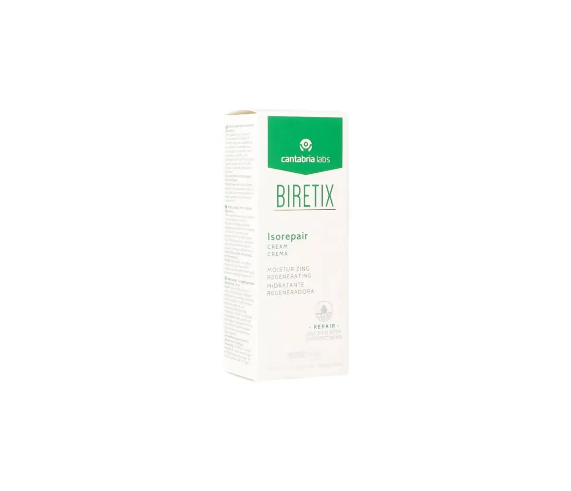 BIRETIX ISOREPAIR CREMA HIDRATANTE REGENERADORA1 ENVASE 50 ml