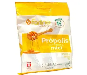 FARLINE SWEETSIN CARAMELOS SABOR MIEL PROPOLIS