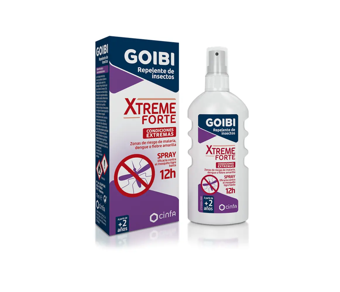 GOIBI XTREME ANTIMOSQUITOS TROPICAL LOCION  REPELENTE 75 ML