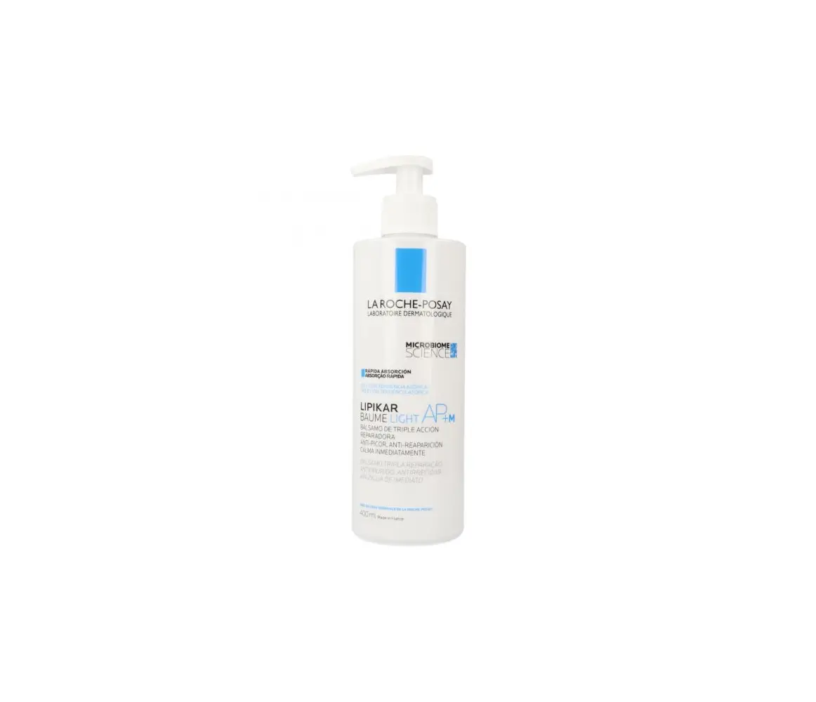 LIPIKAR BAUME LIGHT 400 ml CON DOSIFICADOR