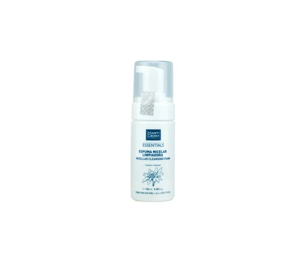 MARTIDERM ESSENTIALS ESPUMA MICELAR LIMPIADORA 100ML