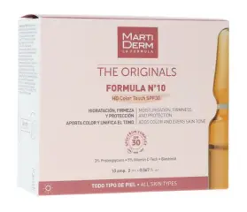 MARTIDERM FORMULA N 10 COLOR 10 AMPOLLAS